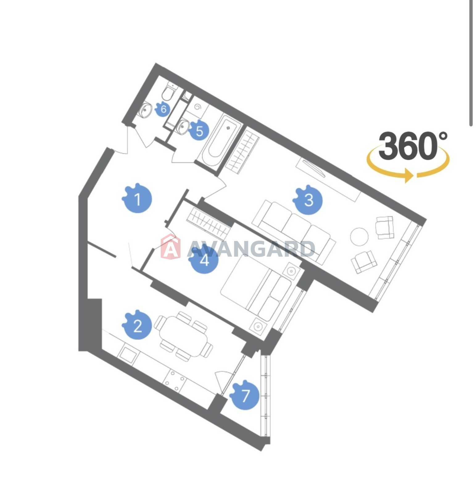 2 ��. ��������, 68/33/12 ��. �., 23/26 ������ ���� 4