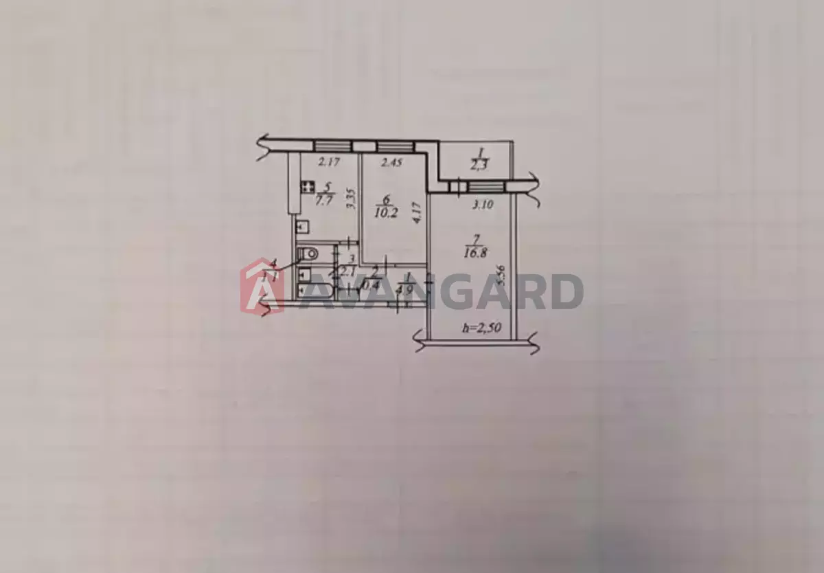 2 ��. ��������, 47/26/8 ��. �., 10/10 ������ ���� 27