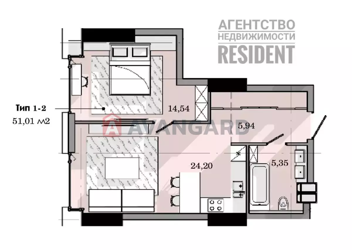 1 ��. ��������, 51/-/- ��. �., 20/32 ������ ���� 8