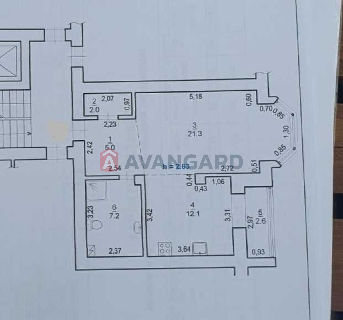 1 комн. квартира, 50/-/13 кв. м., 5/10 этаж фото 8 1 комн. квартира, 50/-/13 кв. м., 5/10 этаж фото 8