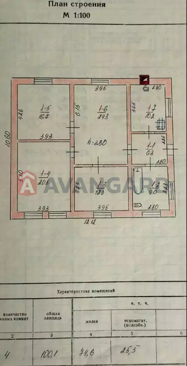, 100 ..  1