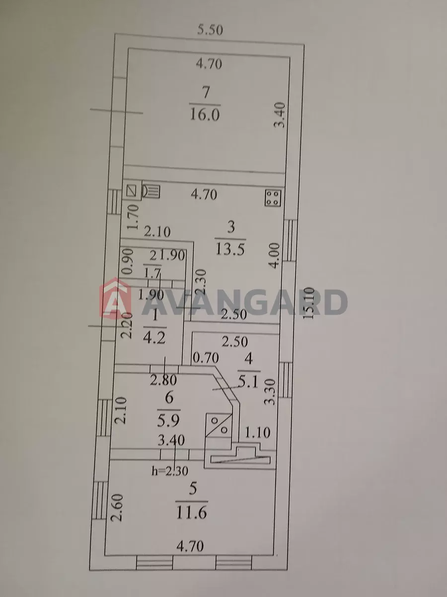 Будинок, 58 кв.м. фото 2 Будинок, 58 кв.м. фото 2