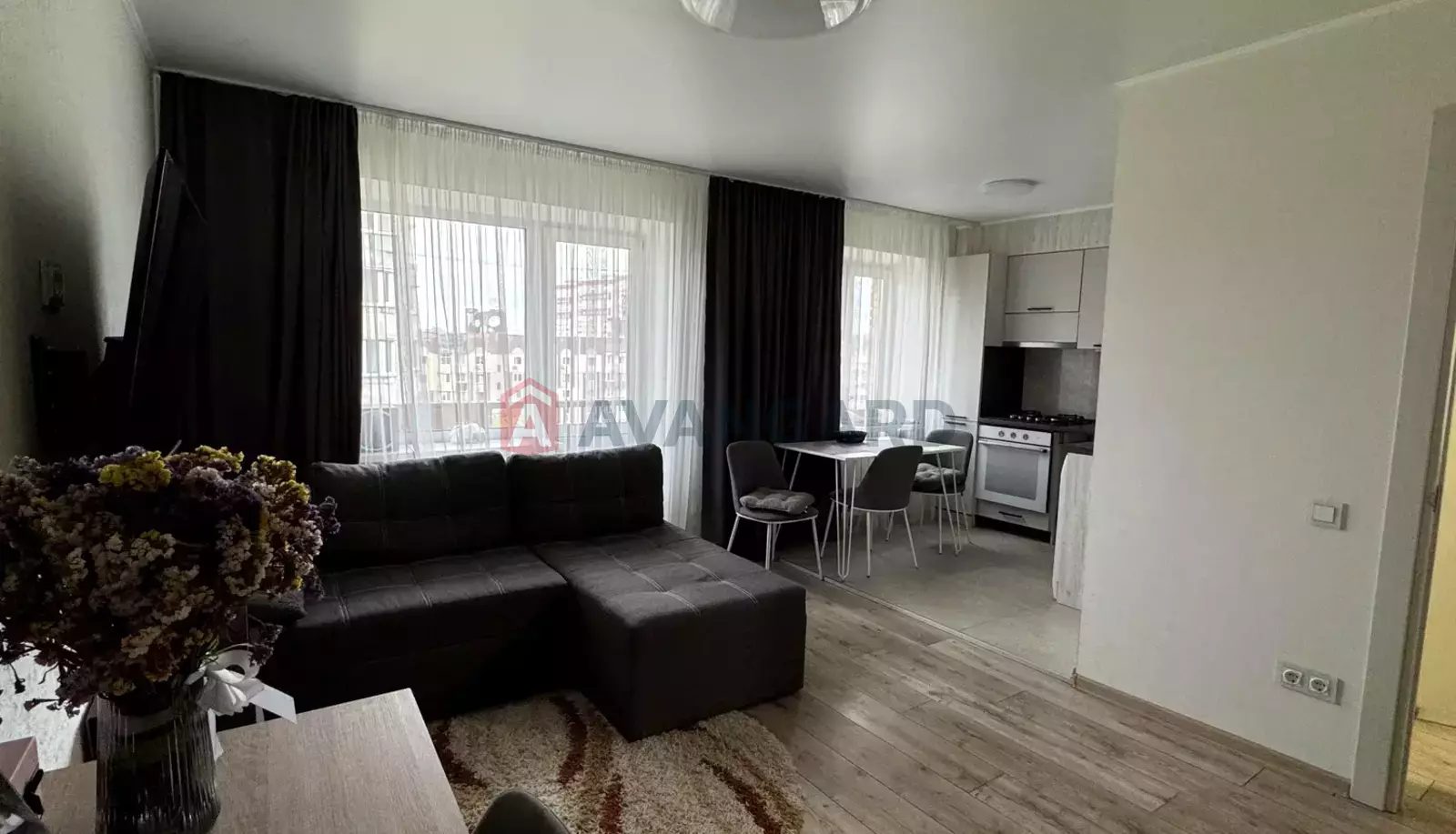 2 кім. квартира, 45/25/10 кв. м., 4/5 поверх фото 2 2 кім. квартира, 45/25/10 кв. м., 4/5 поверх фото 2