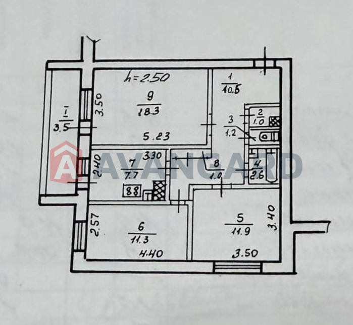 3 комн. квартира, 69/50/8 кв. м., 11/16 этаж фото 19 3 комн. квартира, 69/50/8 кв. м., 11/16 этаж фото 19