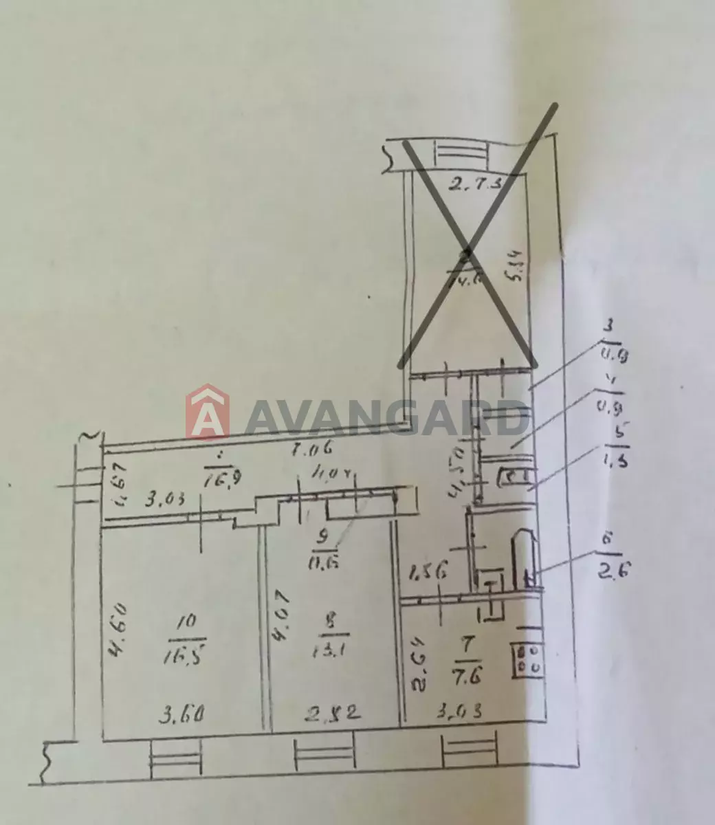 2 кім. квартира, 55/-/8 кв. м., 1/5 поверх фото 6 2 кім. квартира, 55/-/8 кв. м., 1/5 поверх фото 6