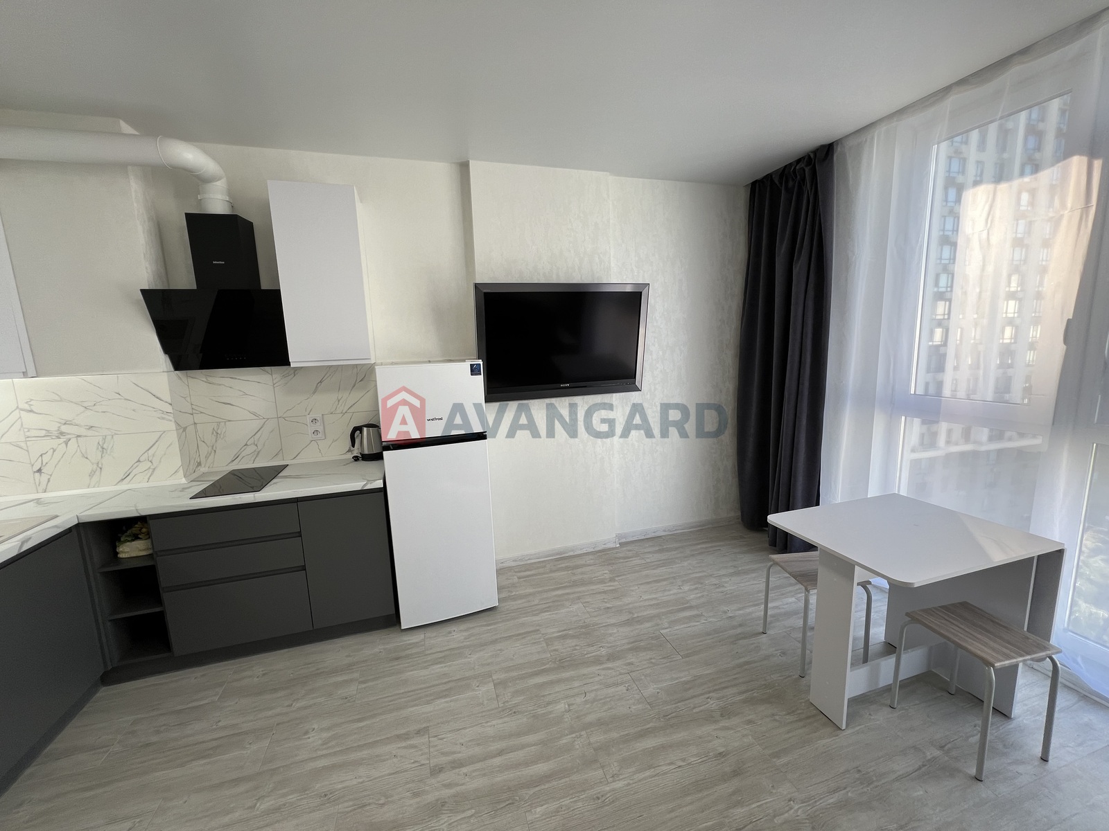 1 кім. квартира, 29/15/8 кв. м., 10/12 поверх фото 2 1 кім. квартира, 29/15/8 кв. м., 10/12 поверх фото 2