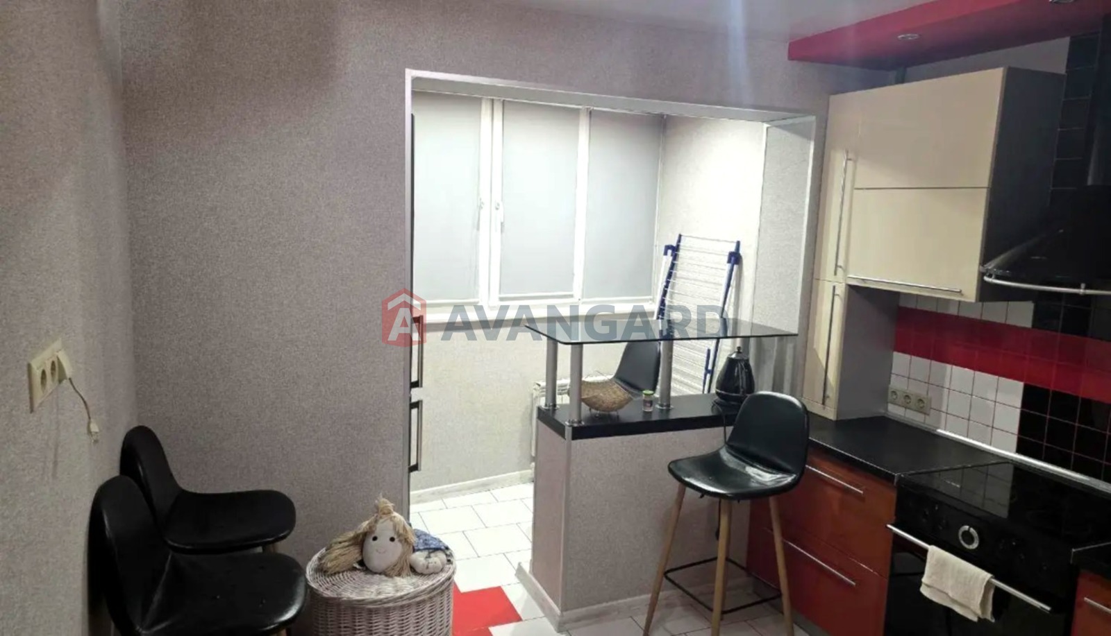 1 кім. квартира, 37/17/12 кв. м., 10/16 поверх фото 4 1 кім. квартира, 37/17/12 кв. м., 10/16 поверх фото 4