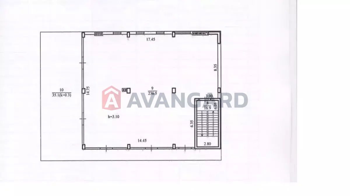 Торговая площадь, 615 кв.м. фото 1 Торговая площадь, 615 кв.м. фото 1