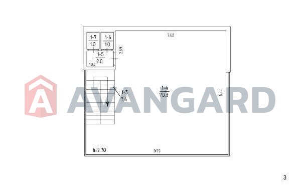Торгівельна площа, Сфера послуг, 75 кв.м. фото 17 Торгівельна площа, Сфера послуг, 75 кв.м. фото 17