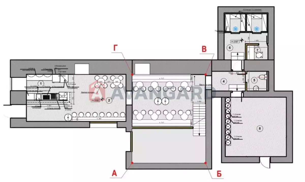 Кафе, бар, ресторан, 107 кв.м. фото 10 Кафе, бар, ресторан, 107 кв.м. фото 10