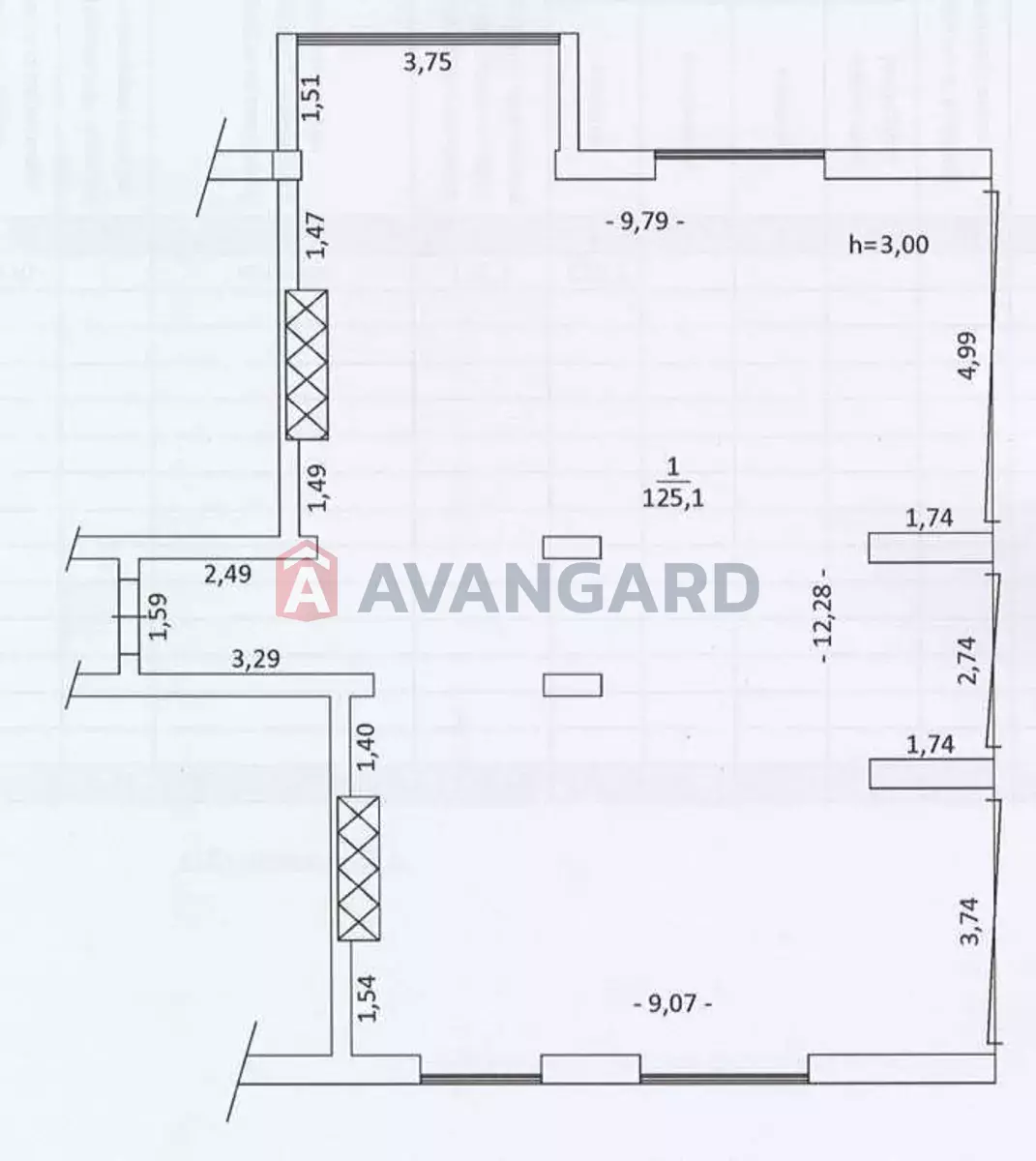 Торговая площадь, 125 кв.м. фото 4 Торговая площадь, 125 кв.м. фото 4