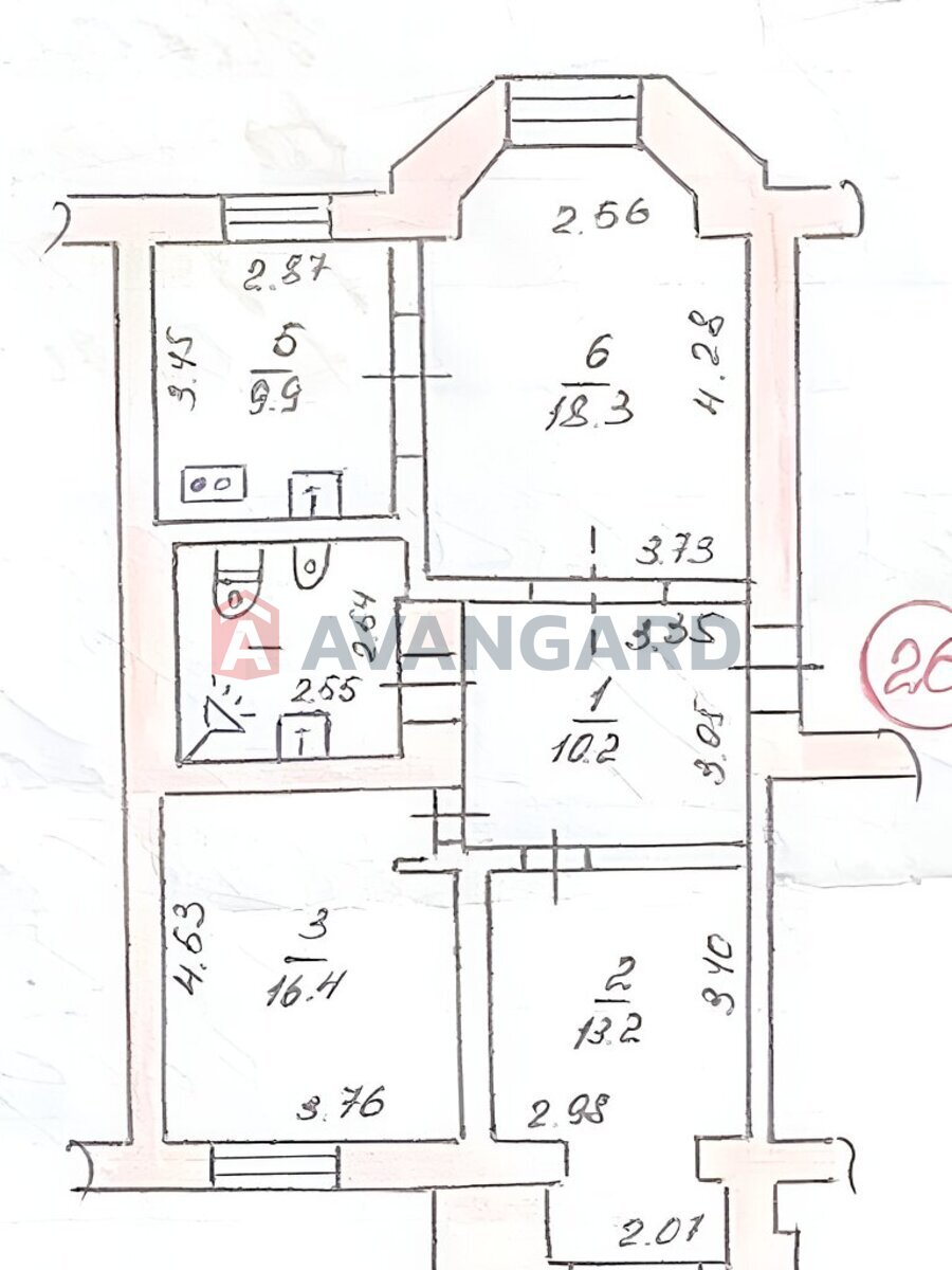 3 комн. квартира, 74/-/12 кв. м., 1/5 этаж фото 2 3 комн. квартира, 74/-/12 кв. м., 1/5 этаж фото 2