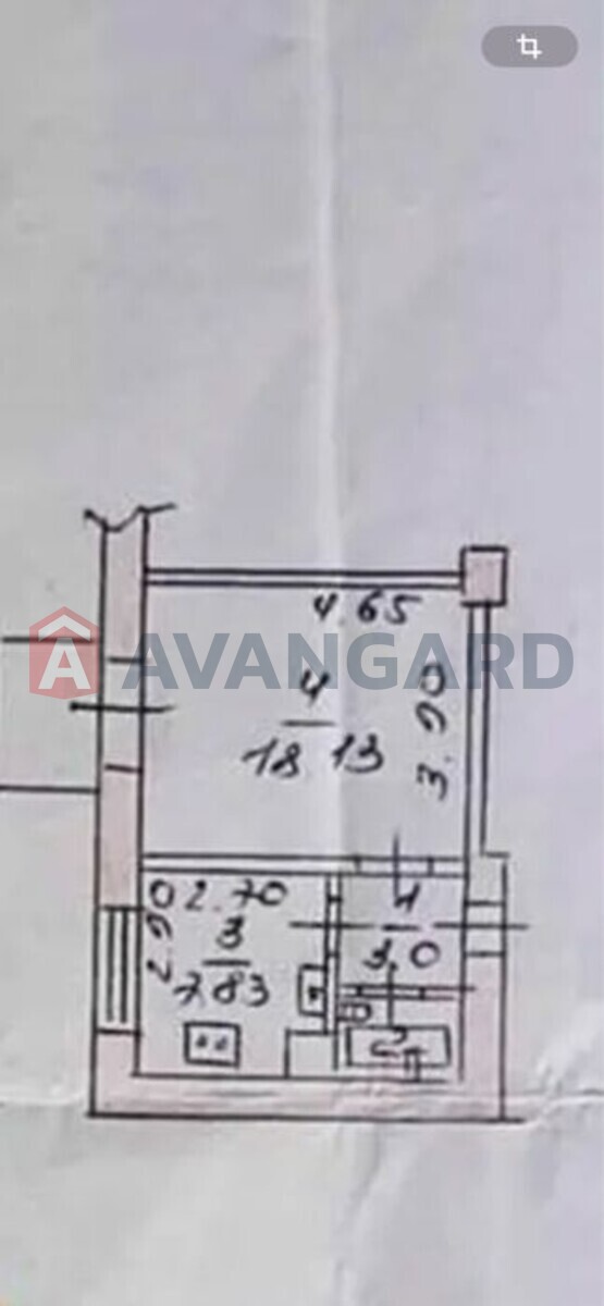 1 кім. квартира, 34/-/8 кв. м., 3/5 поверх фото 11 1 кім. квартира, 34/-/8 кв. м., 3/5 поверх фото 11