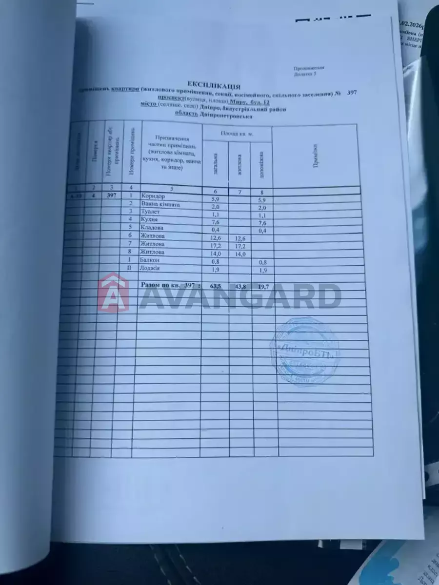 3 кім. квартира, 63/43/7 кв. м., 4/9 поверх фото 9 3 кім. квартира, 63/43/7 кв. м., 4/9 поверх фото 9