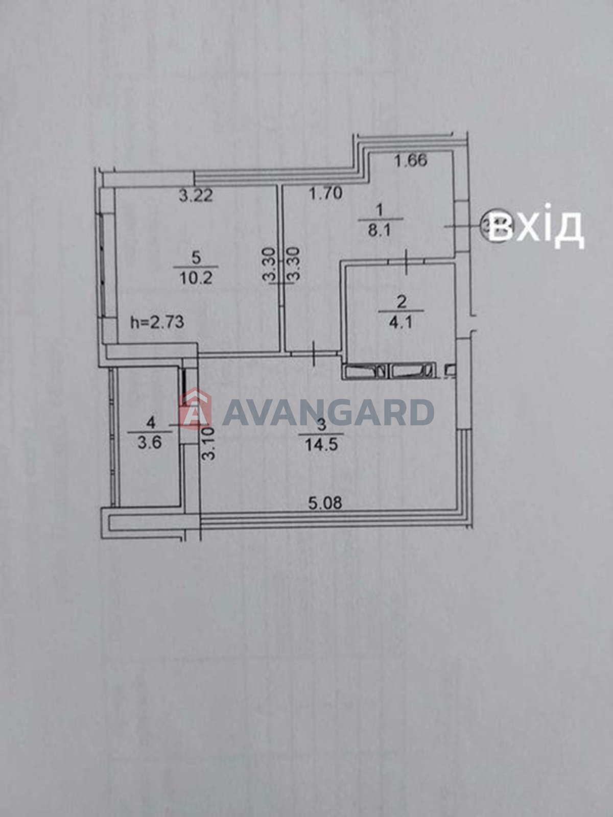 1 кім. квартира, 41/-/15 кв. м., 12/16 поверх фото 12 1 кім. квартира, 41/-/15 кв. м., 12/16 поверх фото 12