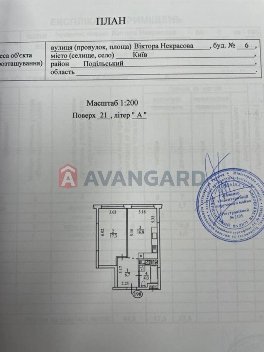 1 кім. квартира, 44/-/16 кв. м., 21/25 поверх фото 24 1 кім. квартира, 44/-/16 кв. м., 21/25 поверх фото 24