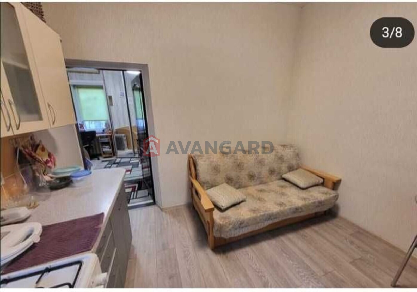 1 комн. квартира, 30/-/8 кв. м., 1/1 этаж фото 3 1 комн. квартира, 30/-/8 кв. м., 1/1 этаж фото 3