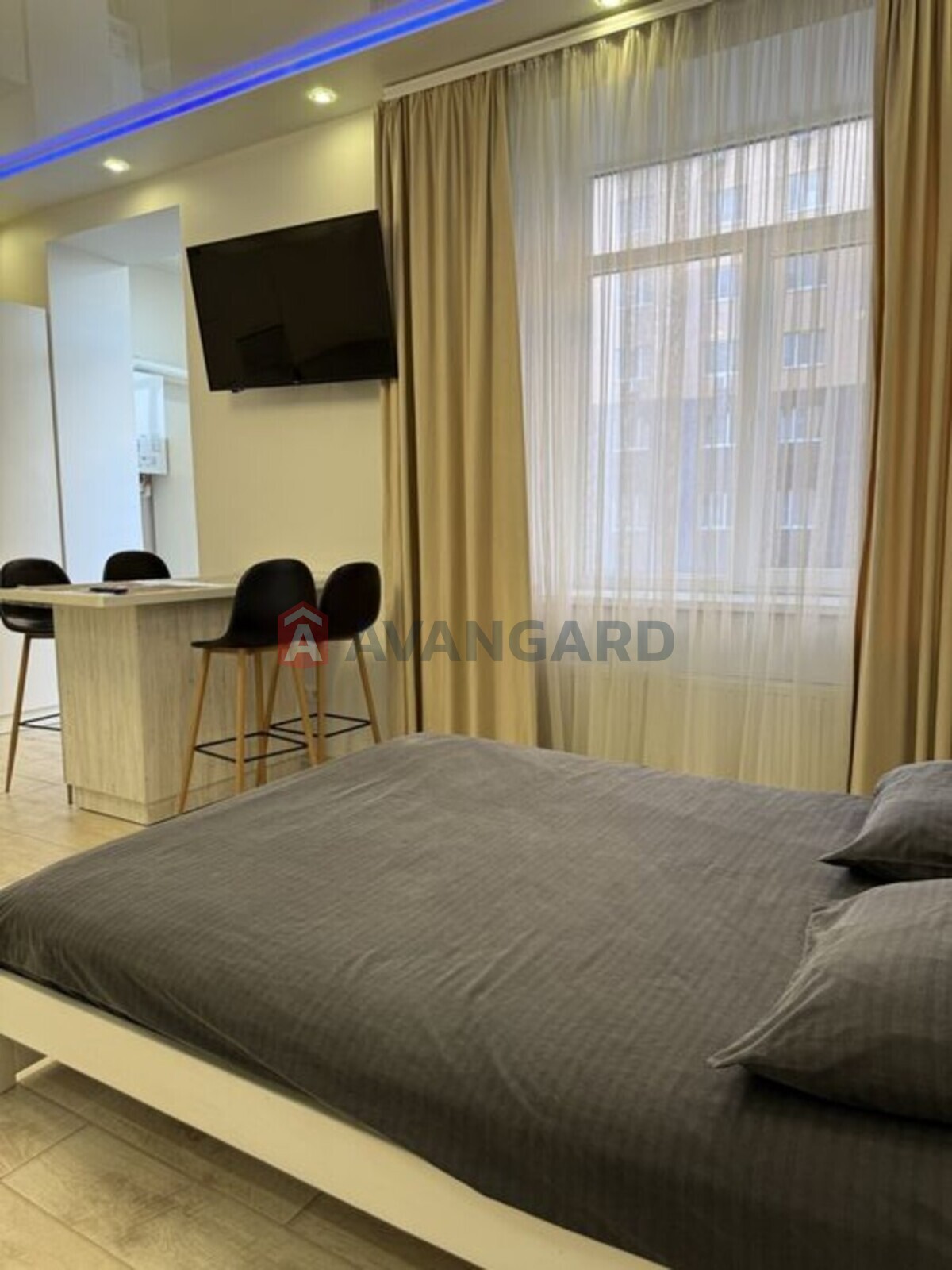 1 кім. квартира, 40/-/25 кв. м., 2/9 поверх фото 2 1 кім. квартира, 40/-/25 кв. м., 2/9 поверх фото 2