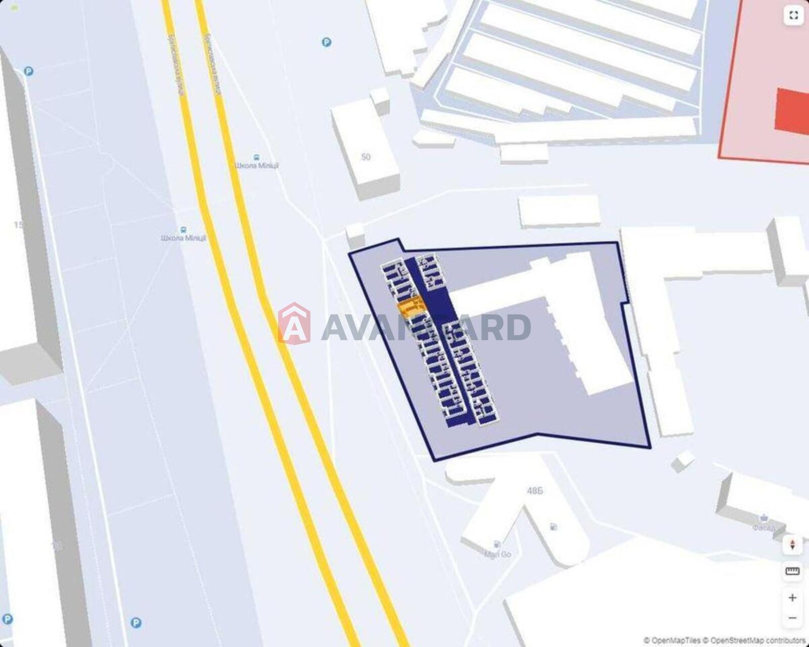 1 кім. квартира, 43/-/17 кв. м., 21/23 поверх фото 19 1 кім. квартира, 43/-/17 кв. м., 21/23 поверх фото 19