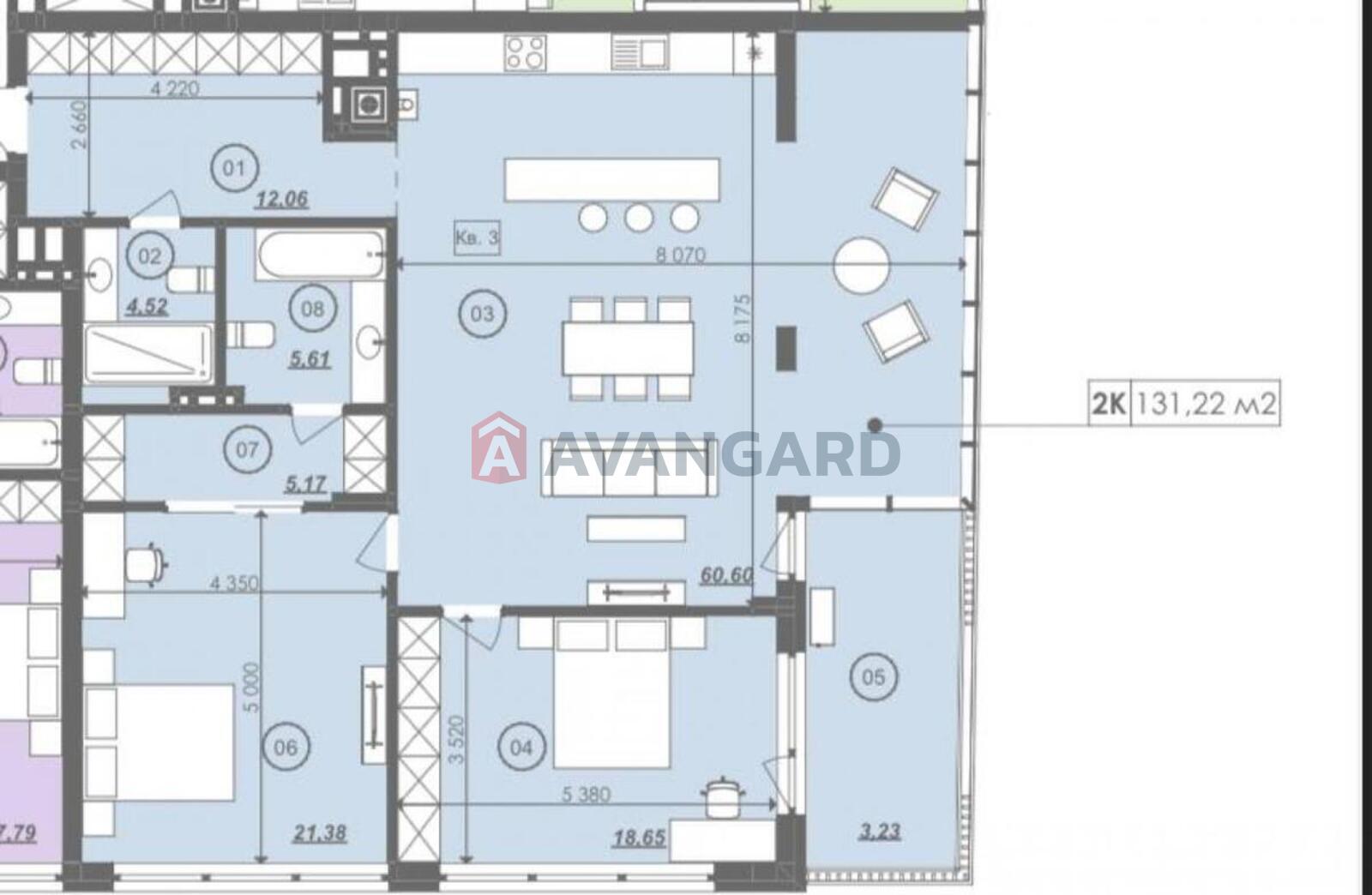 2 комн. квартира, 131/40/60 кв. м., 2/4 этаж фото 6 2 комн. квартира, 131/40/60 кв. м., 2/4 этаж фото 6