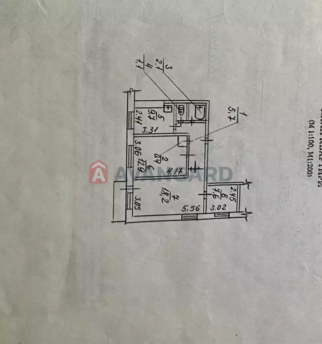 3 кім. квартира, 58/-/9 кв. м., 4/9 поверх фото 18 3 кім. квартира, 58/-/9 кв. м., 4/9 поверх фото 18
