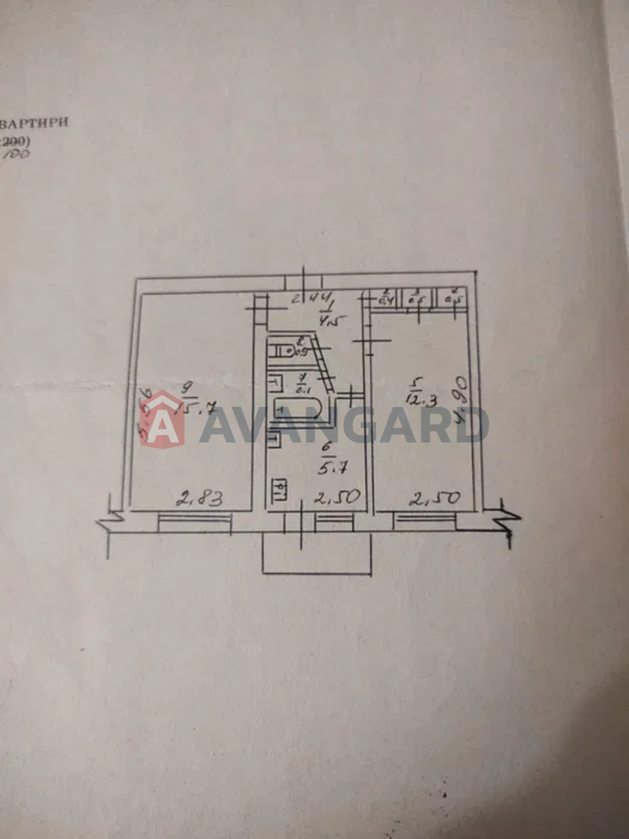 2 кім. квартира, 42/-/5 кв. м., 5/5 поверх фото 19 2 кім. квартира, 42/-/5 кв. м., 5/5 поверх фото 19
