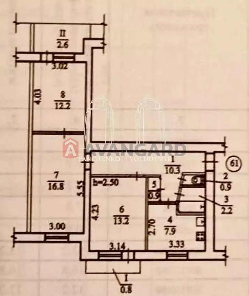 3 комн. квартира, 68/-/7 кв. м., 7/9 этаж фото 2 3 комн. квартира, 68/-/7 кв. м., 7/9 этаж фото 2
