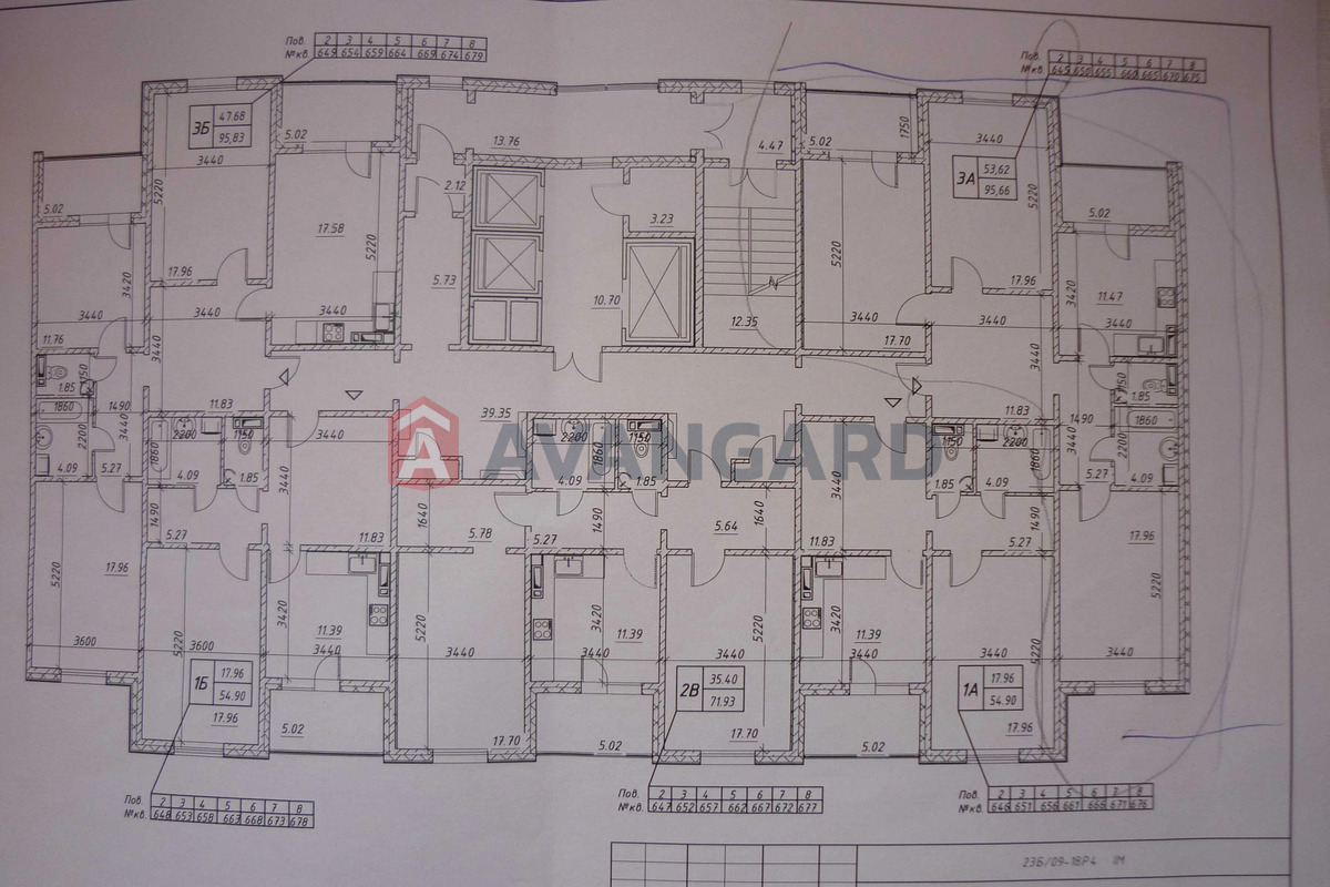 3 кім. квартира, 96/-/13 кв. м., 2/25 поверх фото 8 3 кім. квартира, 96/-/13 кв. м., 2/25 поверх фото 8