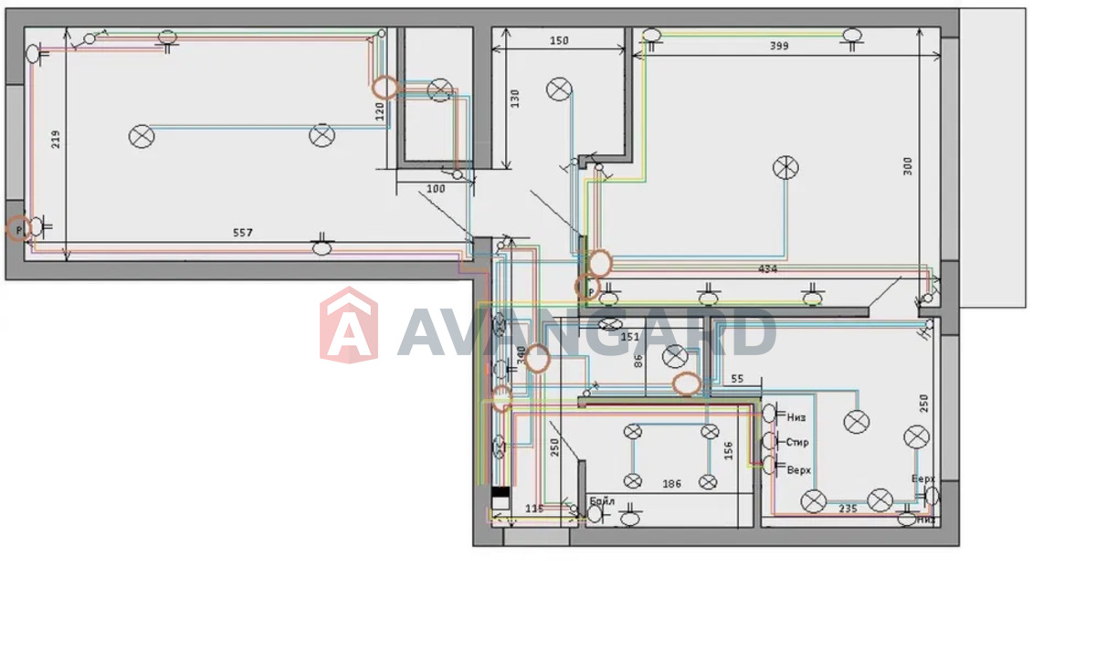 2 кім. квартира, 43/-/6 кв. м., 2/5 поверх фото 13 2 кім. квартира, 43/-/6 кв. м., 2/5 поверх фото 13