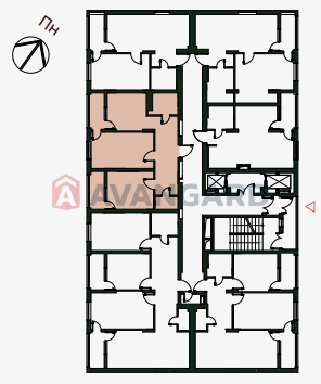2 комн. квартира, 62,79/27,11/10,53 кв. м., 5/16 этаж фото 9 2 комн. квартира, 62,79/27,11/10,53 кв. м., 5/16 этаж фото 9
