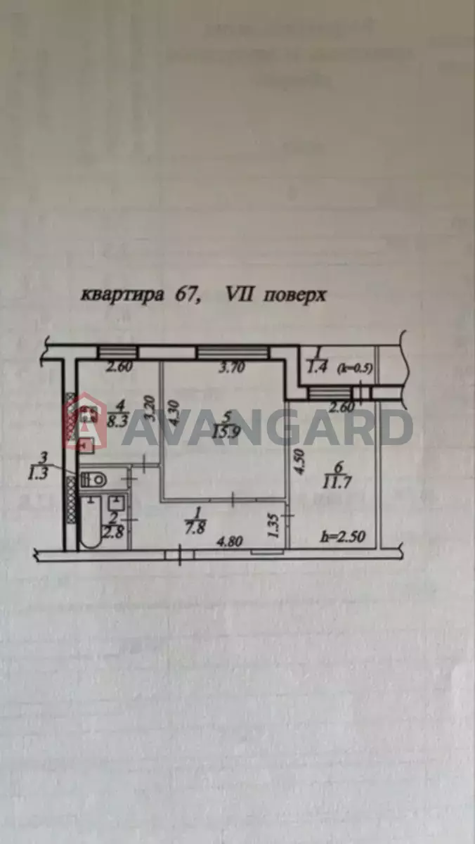 2 комн. квартира, 51/-/9 кв. м., 7/10 этаж фото 17 2 комн. квартира, 51/-/9 кв. м., 7/10 этаж фото 17