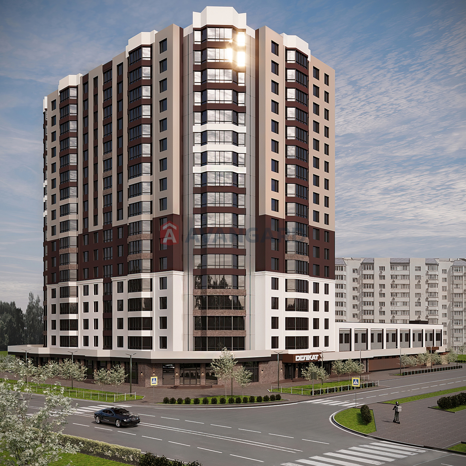 1 кім. квартира, 55/-/30 кв. м., 11/17 поверх фото 1 1 кім. квартира, 55/-/30 кв. м., 11/17 поверх фото 1