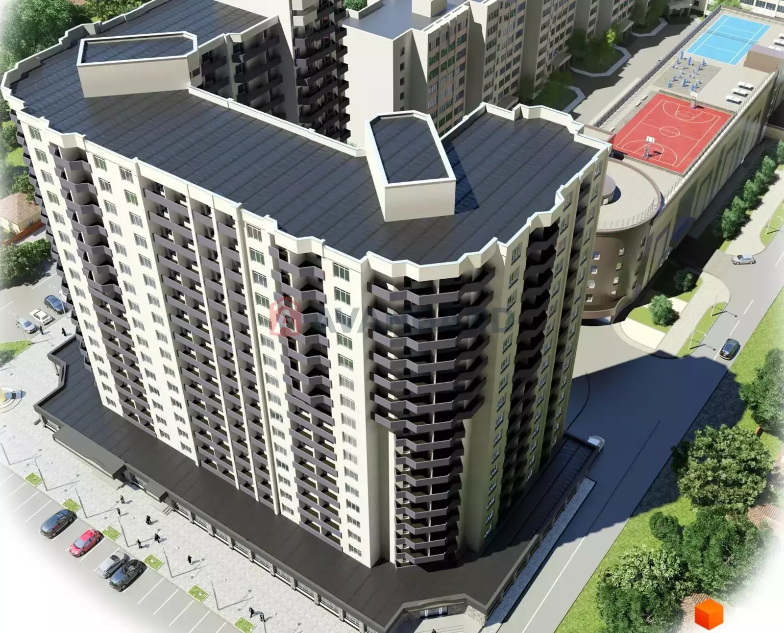 2 кім. квартира, 80/-/13 кв. м., 11/17 поверх фото 16 2 кім. квартира, 80/-/13 кв. м., 11/17 поверх фото 16