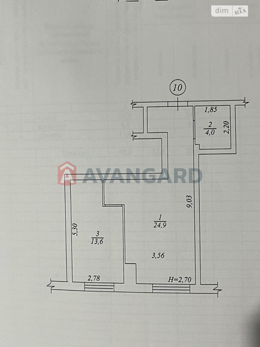 1 кім. квартира, 42/13/24 кв. м., 2/18 поверх фото 12 1 кім. квартира, 42/13/24 кв. м., 2/18 поверх фото 12