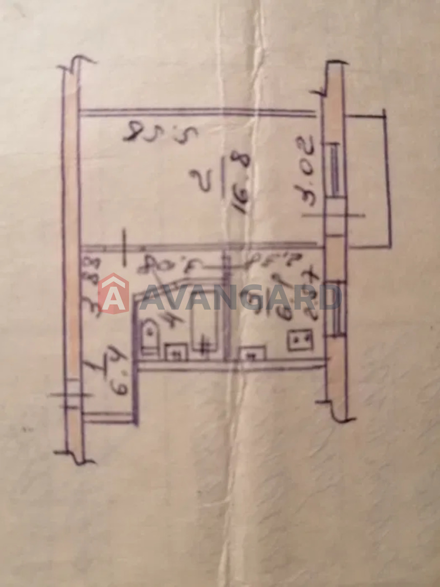 1 комн. квартира, 30/20/6 кв. м., 3/5 этаж фото 7 1 комн. квартира, 30/20/6 кв. м., 3/5 этаж фото 7