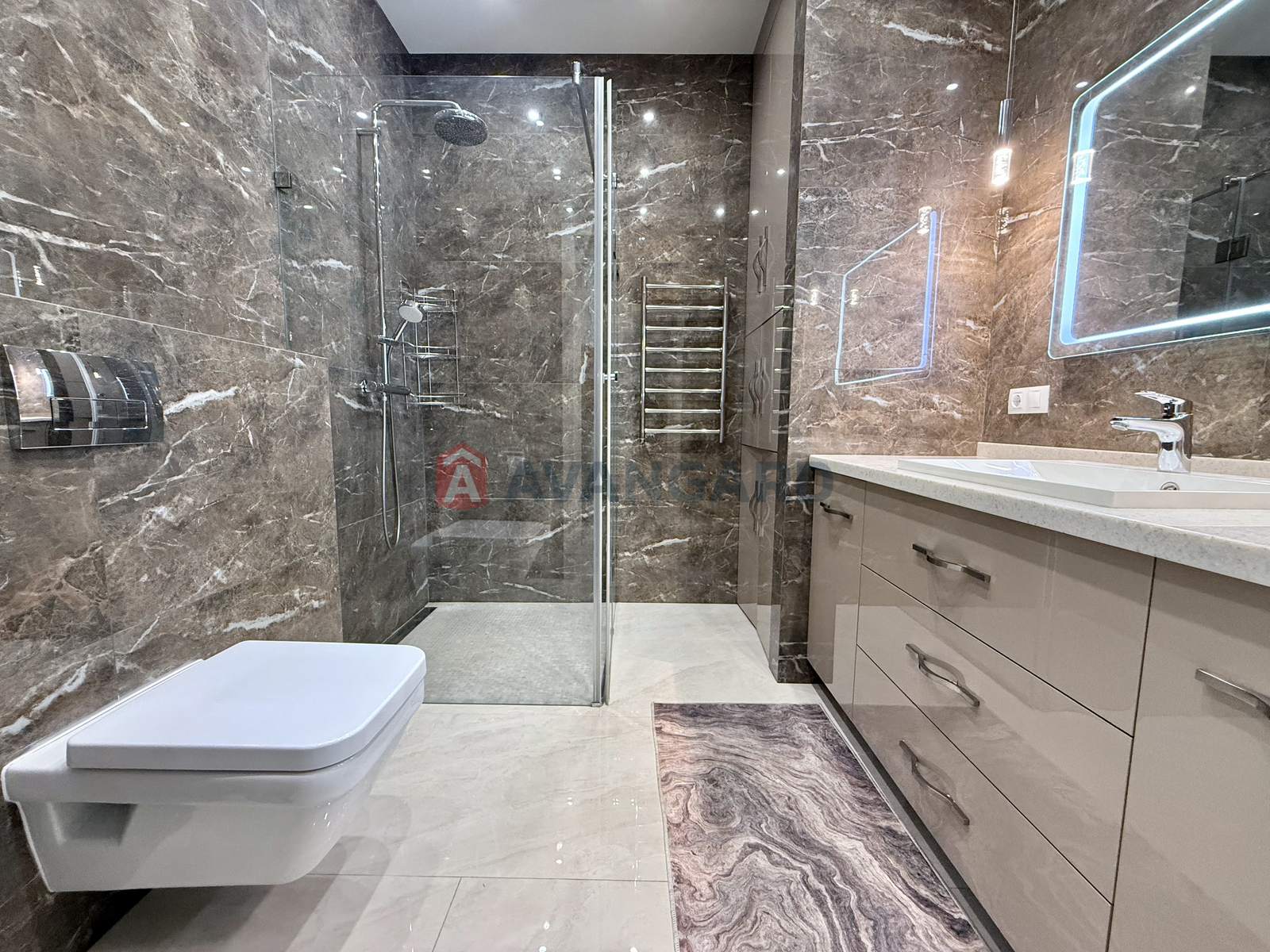 2 кім. квартира, 60.3/16.4/26.9 кв. м., 26/30 поверх фото 7 2 кім. квартира, 60.3/16.4/26.9 кв. м., 26/30 поверх фото 7