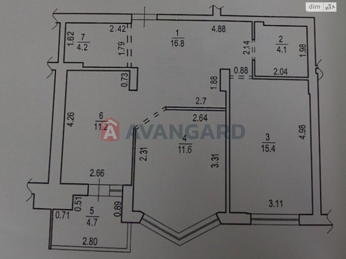 3 комн. квартира, 68/43/11 кв. м., 8/10 этаж фото 2 3 комн. квартира, 68/43/11 кв. м., 8/10 этаж фото 2