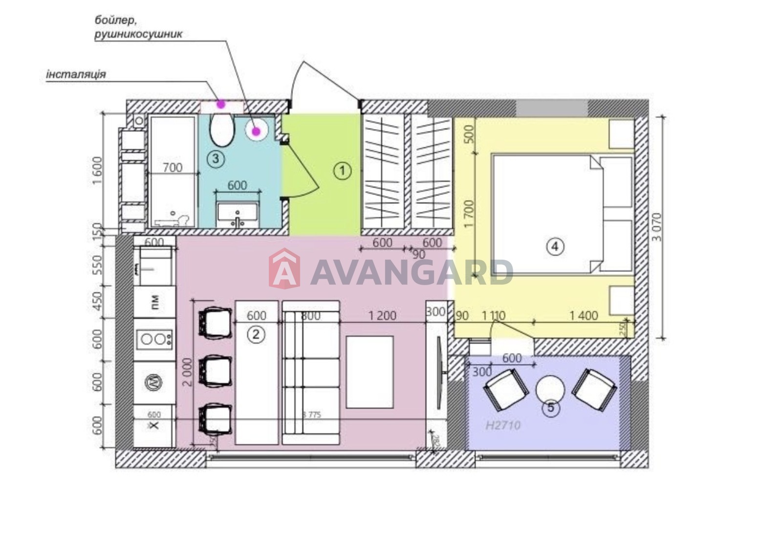1 комн. квартира, 30/12/13 кв. м., 6/9 этаж фото 14 1 комн. квартира, 30/12/13 кв. м., 6/9 этаж фото 14
