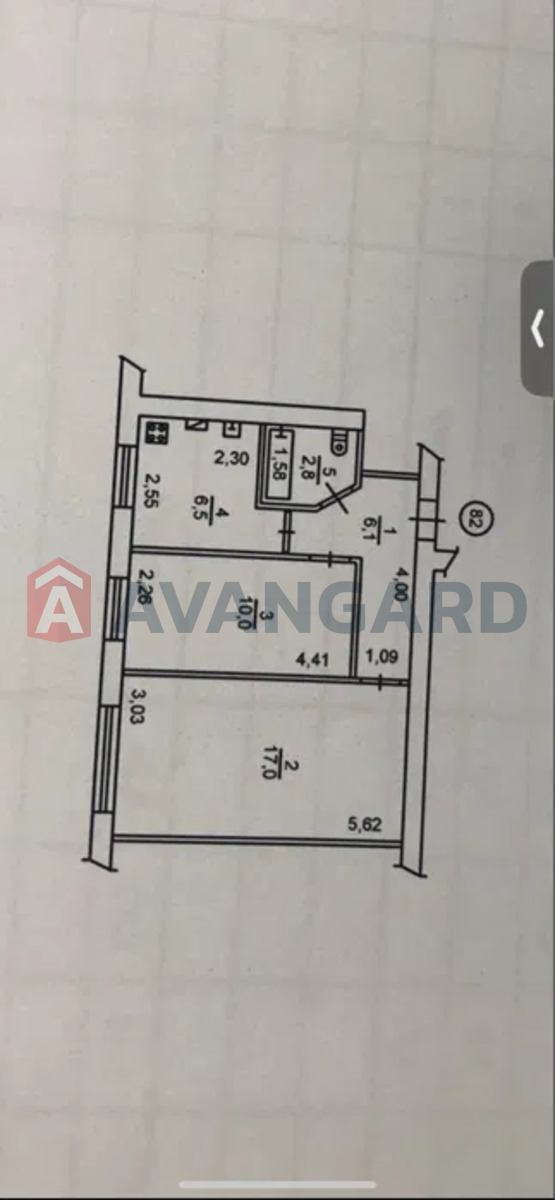 2 кім. квартира, 42/-/6 кв. м., 1/5 поверх фото 24 2 кім. квартира, 42/-/6 кв. м., 1/5 поверх фото 24