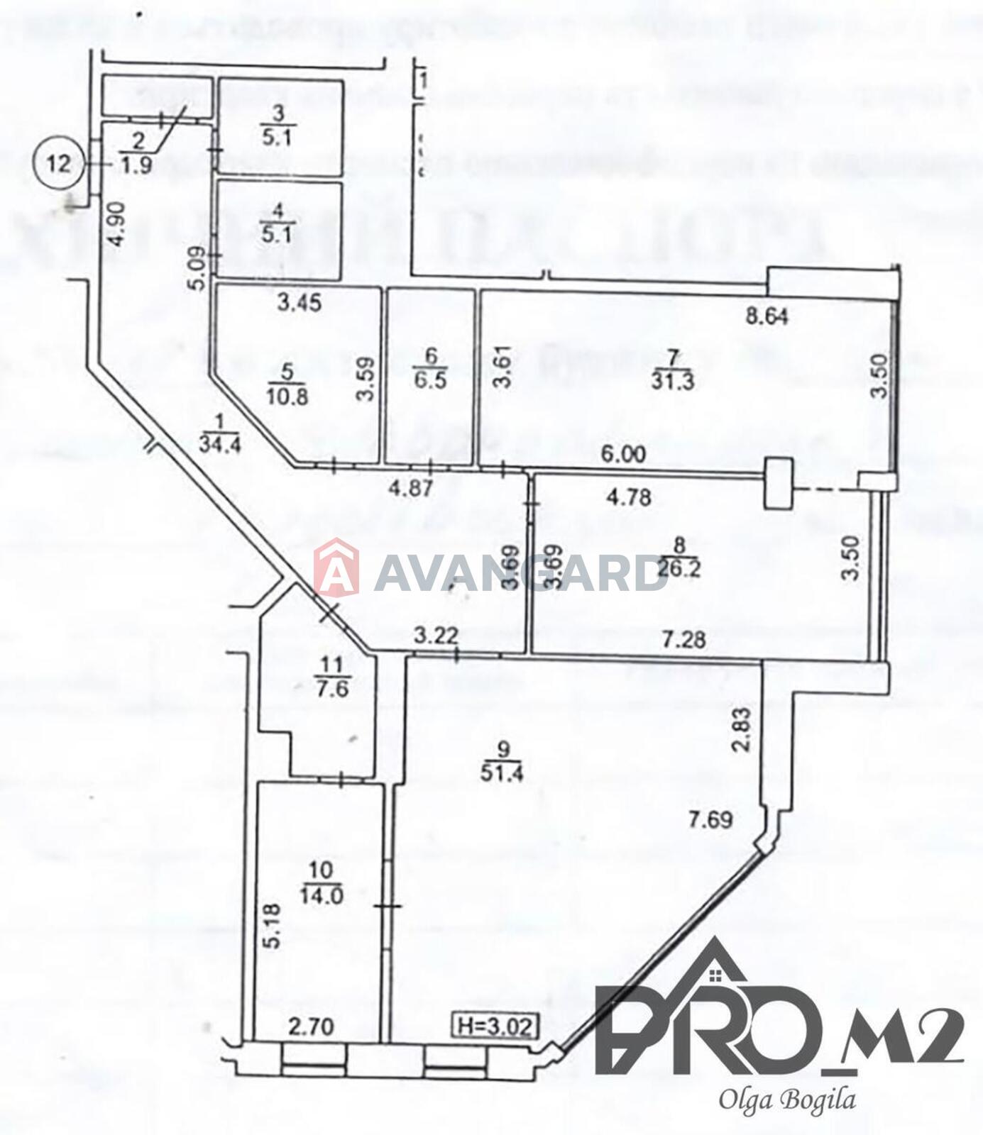 3 комн. квартира, 194/109/14 кв. м., 11/30 этаж фото 16 3 комн. квартира, 194/109/14 кв. м., 11/30 этаж фото 16