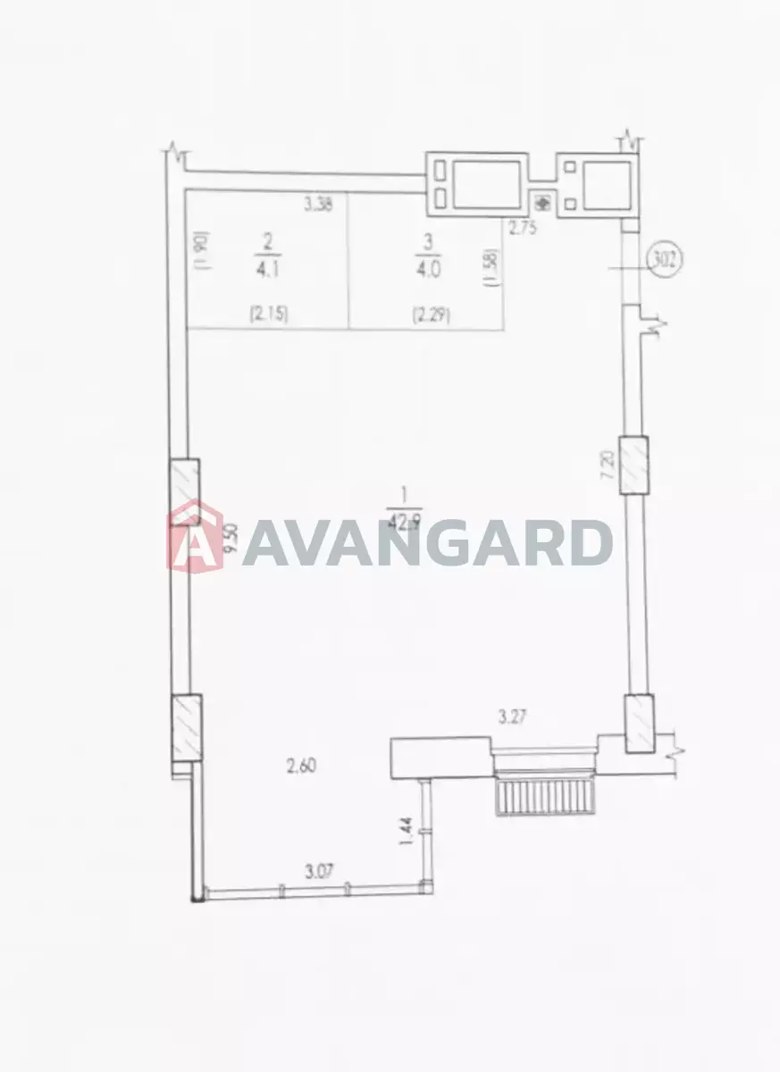 2 комн. квартира, 51/-/- кв. м., 3/15 этаж фото 7 2 комн. квартира, 51/-/- кв. м., 3/15 этаж фото 7