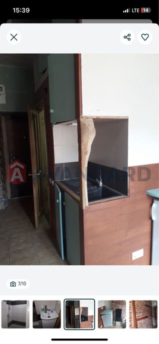 1 кім. квартира, 14/-/4 кв. м., 2/3 поверх фото 1 1 кім. квартира, 14/-/4 кв. м., 2/3 поверх фото 1