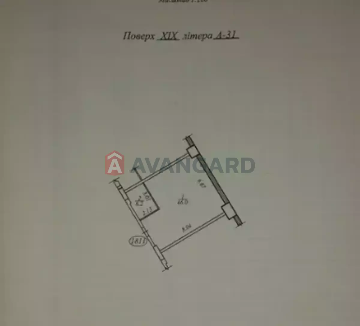 2 кім. квартира, 52/-/14 кв. м., 19/33 поверх фото 1 2 кім. квартира, 52/-/14 кв. м., 19/33 поверх фото 1