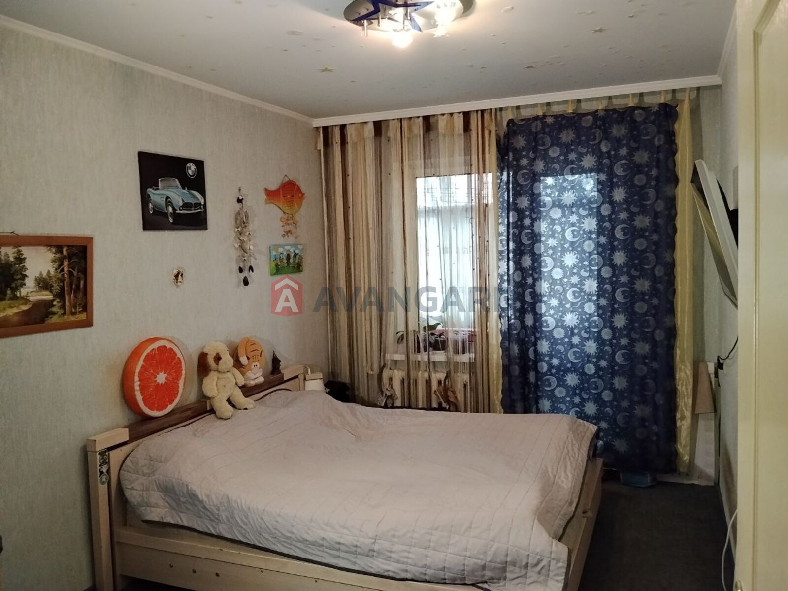 3 кім. квартира, 63/-/7,5 кв. м., 2/9 поверх фото 1 3 кім. квартира, 63/-/7,5 кв. м., 2/9 поверх фото 1