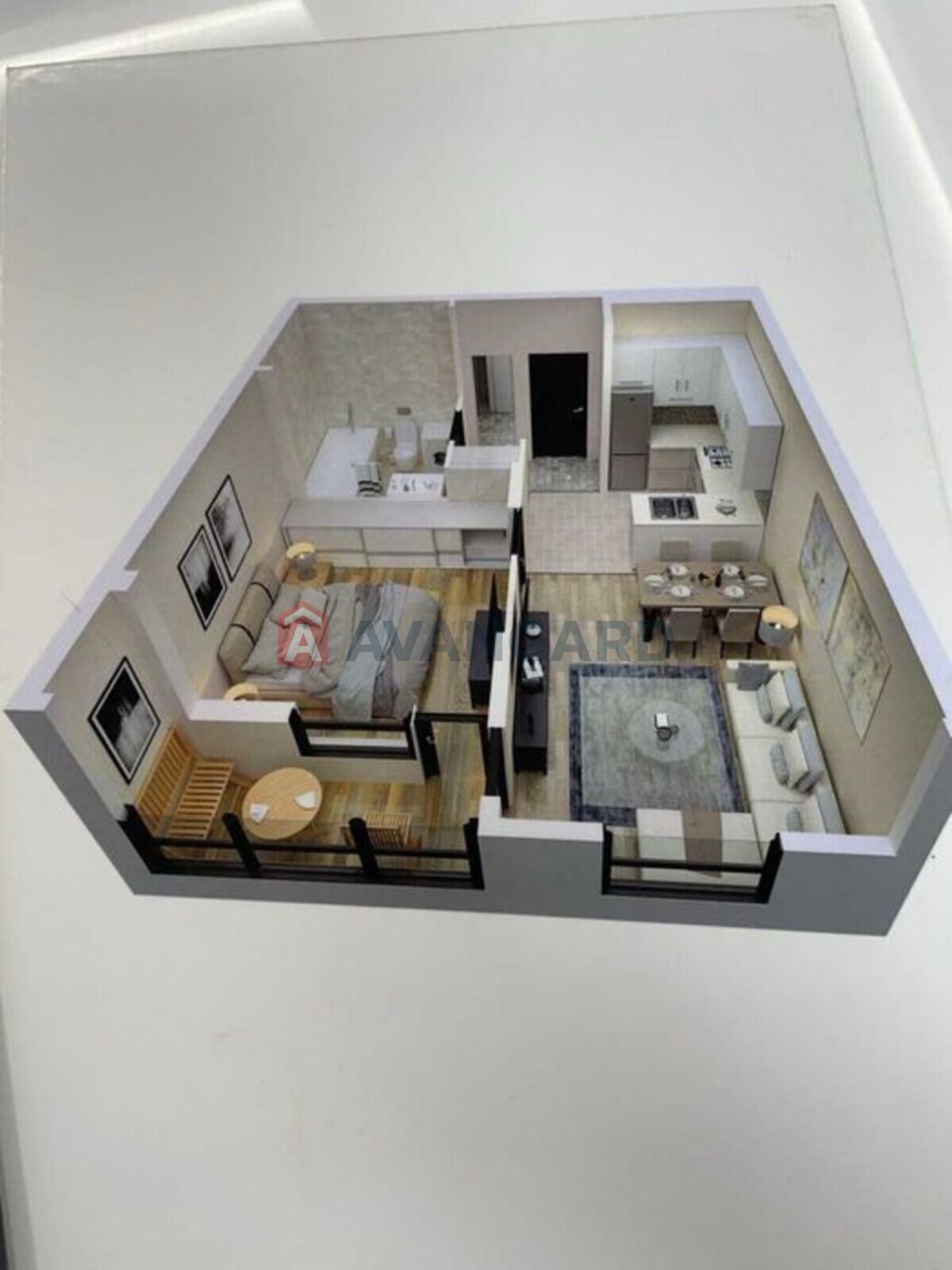 1 комн. квартира, 44/-/20 кв. м., 9/16 этаж фото 2 1 комн. квартира, 44/-/20 кв. м., 9/16 этаж фото 2