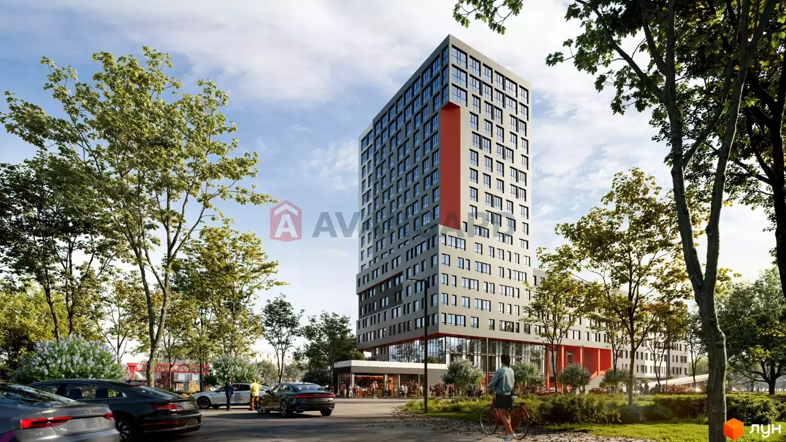 1 кім. квартира, 42,17/-/14,99 кв. м., 2/7 поверх фото 1 1 кім. квартира, 42,17/-/14,99 кв. м., 2/7 поверх фото 1