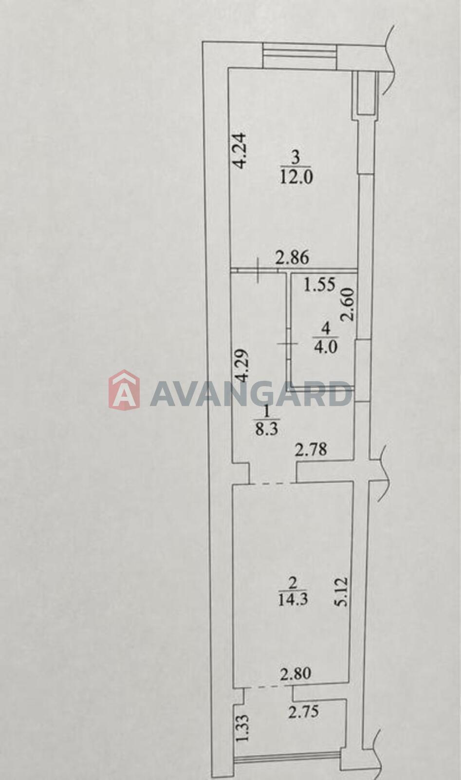 1 комн. квартира, 42/-/12 кв. м., 7/10 этаж фото 15 1 комн. квартира, 42/-/12 кв. м., 7/10 этаж фото 15
