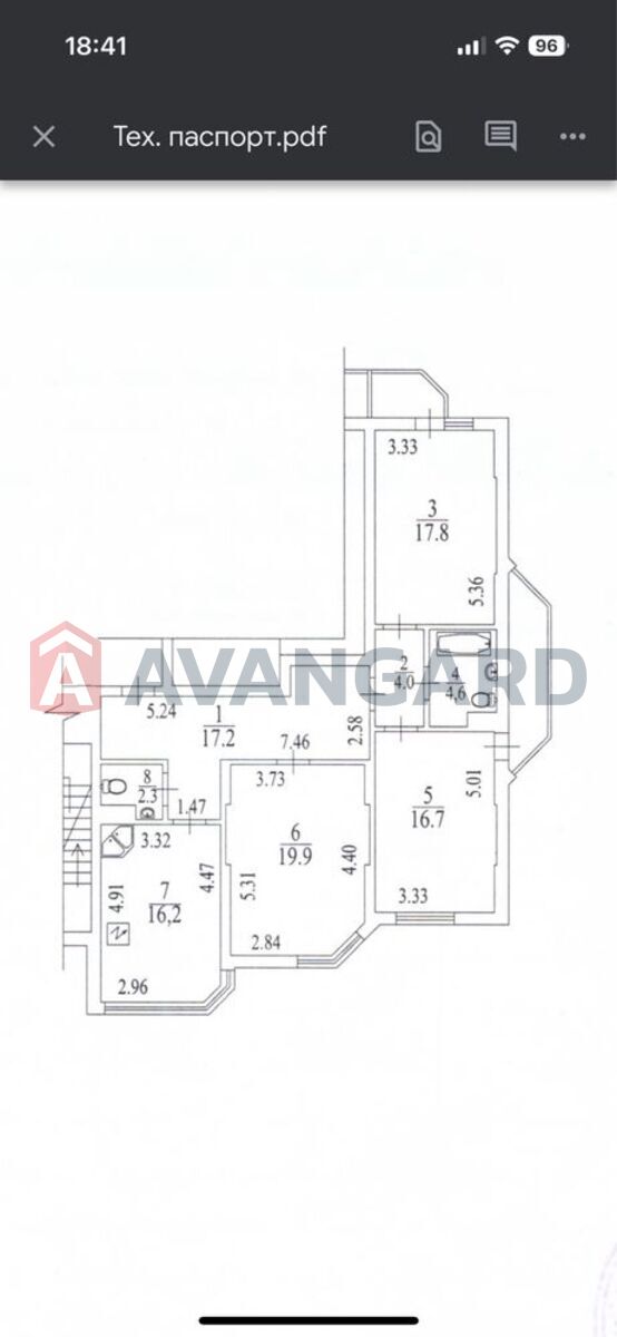 1 кім. квартира, 101/-/16 кв. м., 11/15 поверх фото 15 1 кім. квартира, 101/-/16 кв. м., 11/15 поверх фото 15