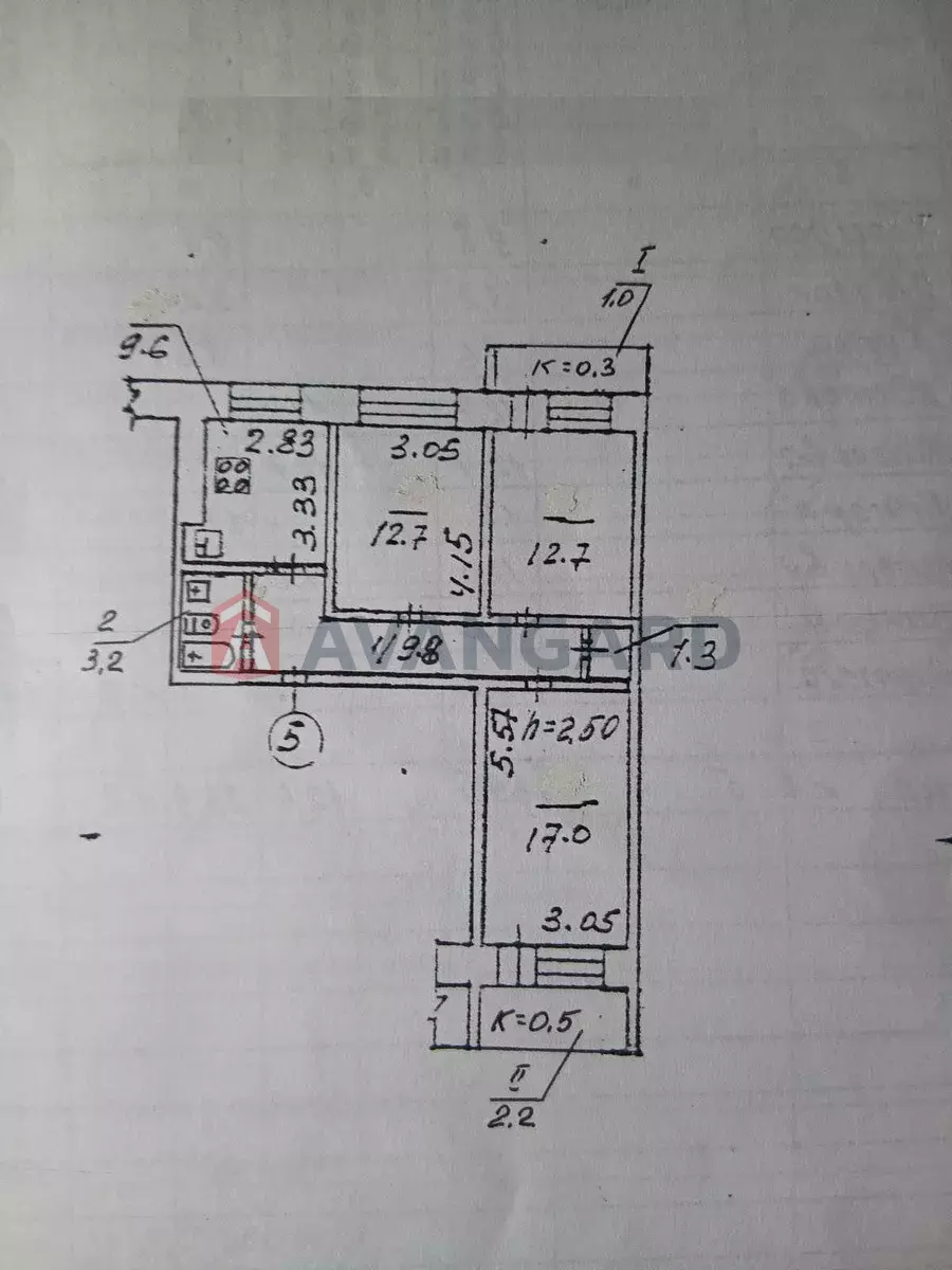 3 комн. квартира, 69/-/9 кв. м., 2/9 этаж фото 4 3 комн. квартира, 69/-/9 кв. м., 2/9 этаж фото 4