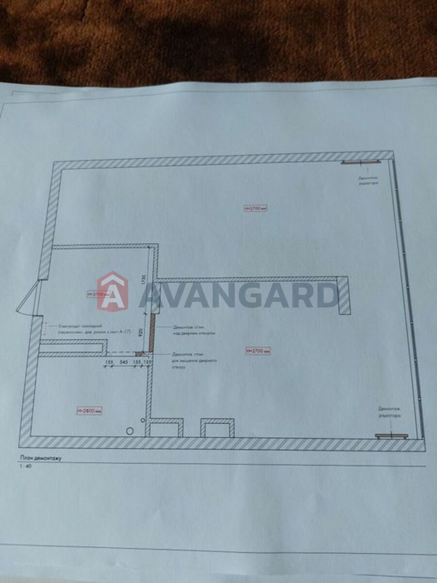 1 кім. квартира, 56,5/-/21 кв. м., 11/17 поверх фото 8 1 кім. квартира, 56,5/-/21 кв. м., 11/17 поверх фото 8